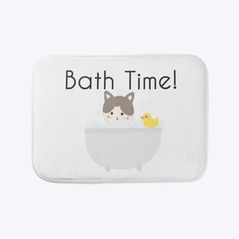 Meow Meow in the bath